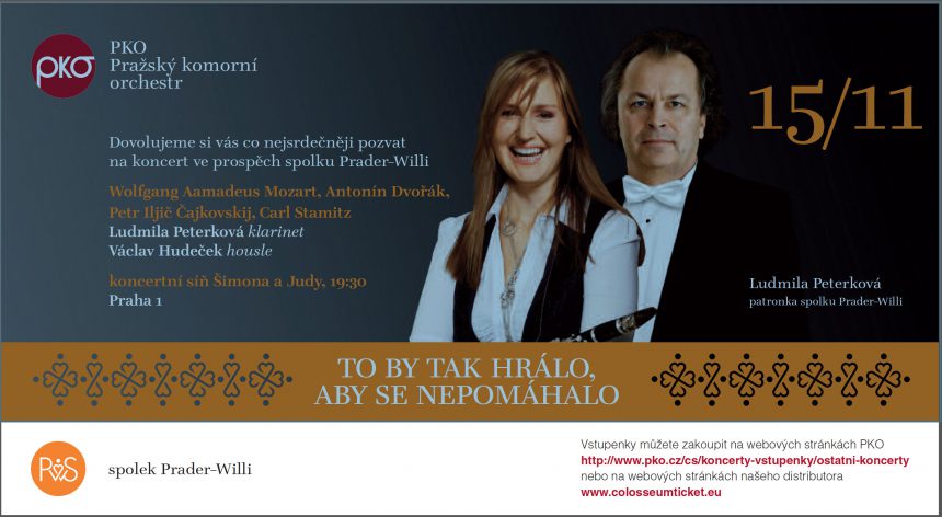 Benefiční koncert pro Prader – Willi